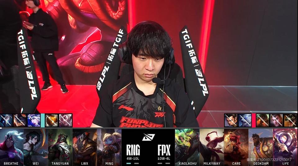 Ming爆冷击败FPX，突破纪录引爆全场！